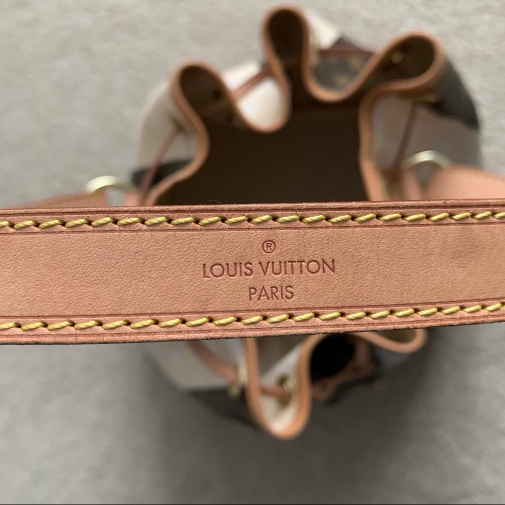 Louis Vuitton monogram rayures petit noe handbag - Picture 4 of 11